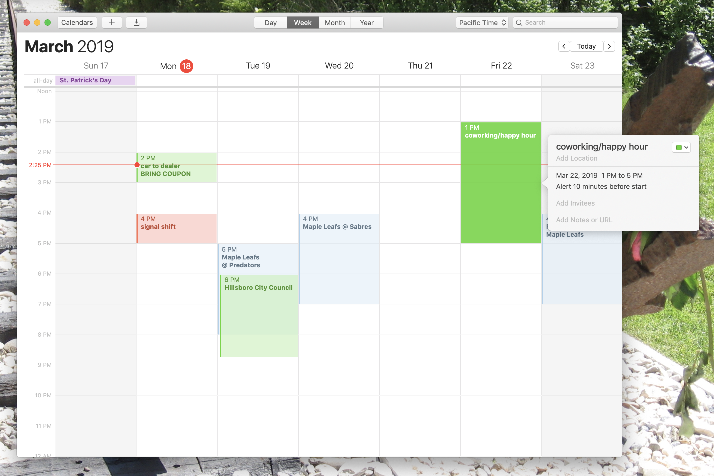 brst calendar app for mac
